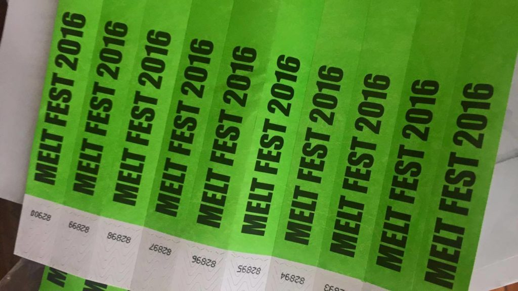 Jhaye Melt Fest crew snapped this from the mail today